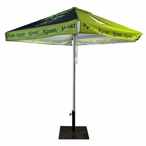 Umbrella-Heavy Duty-Pull Up Aluminium Frame-4 panel 2000mm Square