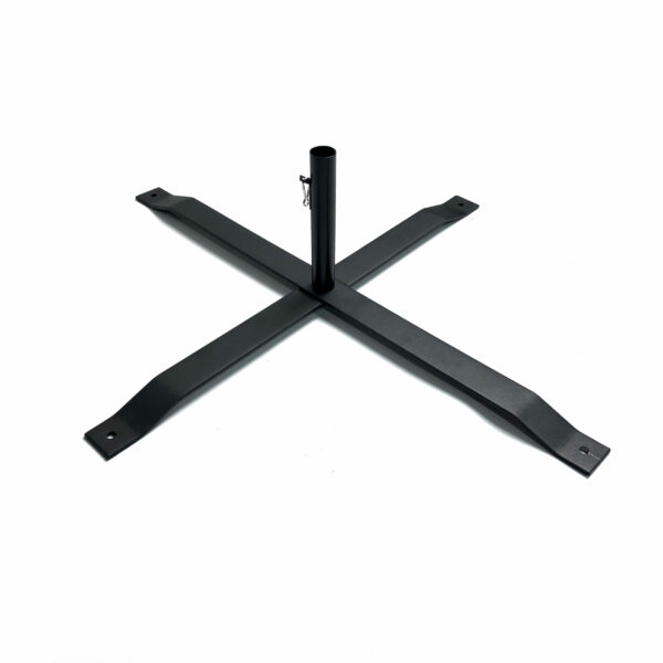 Tube Style Cross Base For Rainbow Arch