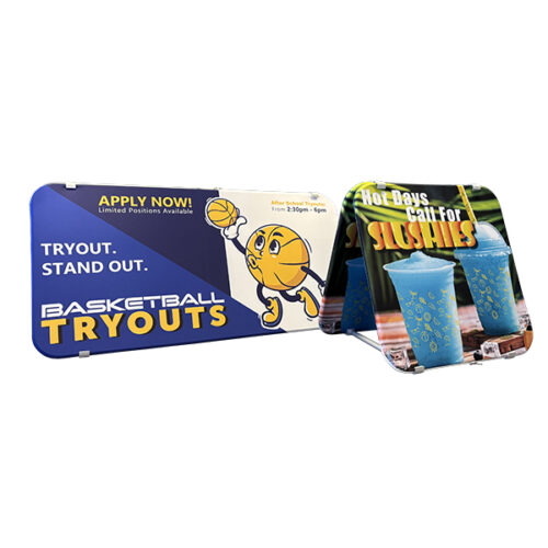 Outdoor Fabric Tension A-Frame