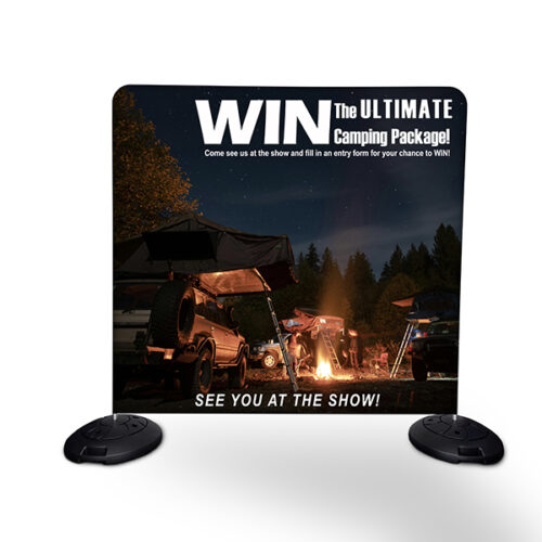 Korekt Fabric Tension Media Wall II with Water Base Option