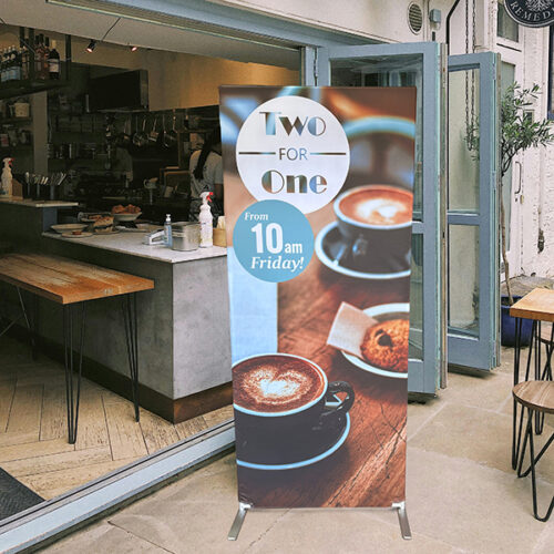 Fabric Tension Banner Stand 850x2000mm