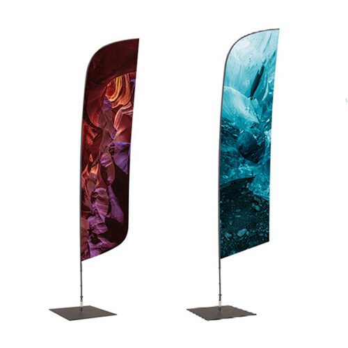 Fibreglass Feather and Blade Flag Banners